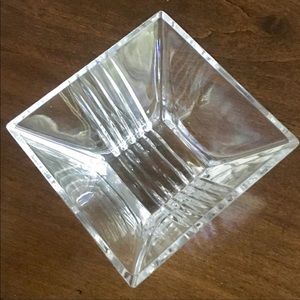 Tiffany crystal Art Deco bowl